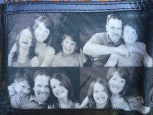 My wallet is a constant reminder of my family.