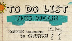 5 Reasons To Invite Someone To Church • Notes From The Trail